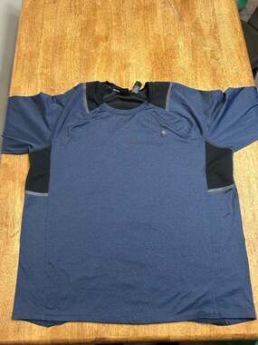 Spyder Active Men's XXL Blue ProWeb Performance Long Sleeve Baselayer Shirt